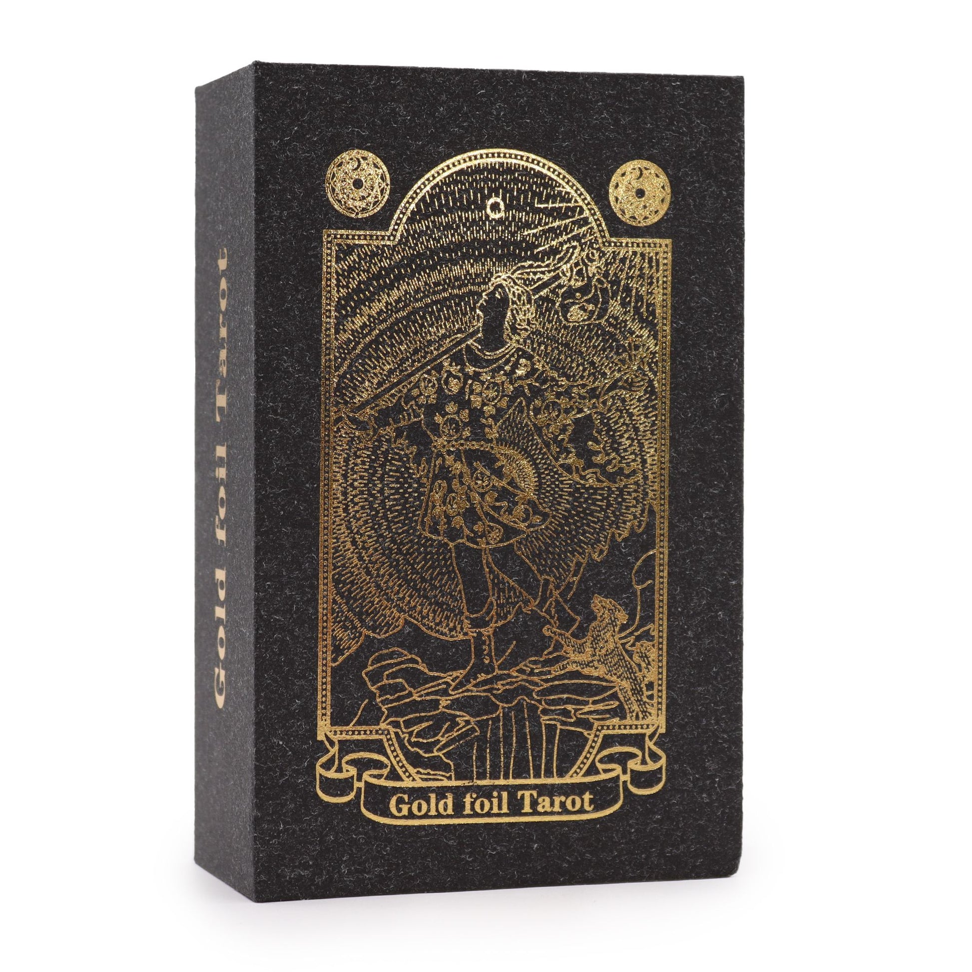 Gold Foil Tarot Gift Set With Book - unusual witchy gift UK